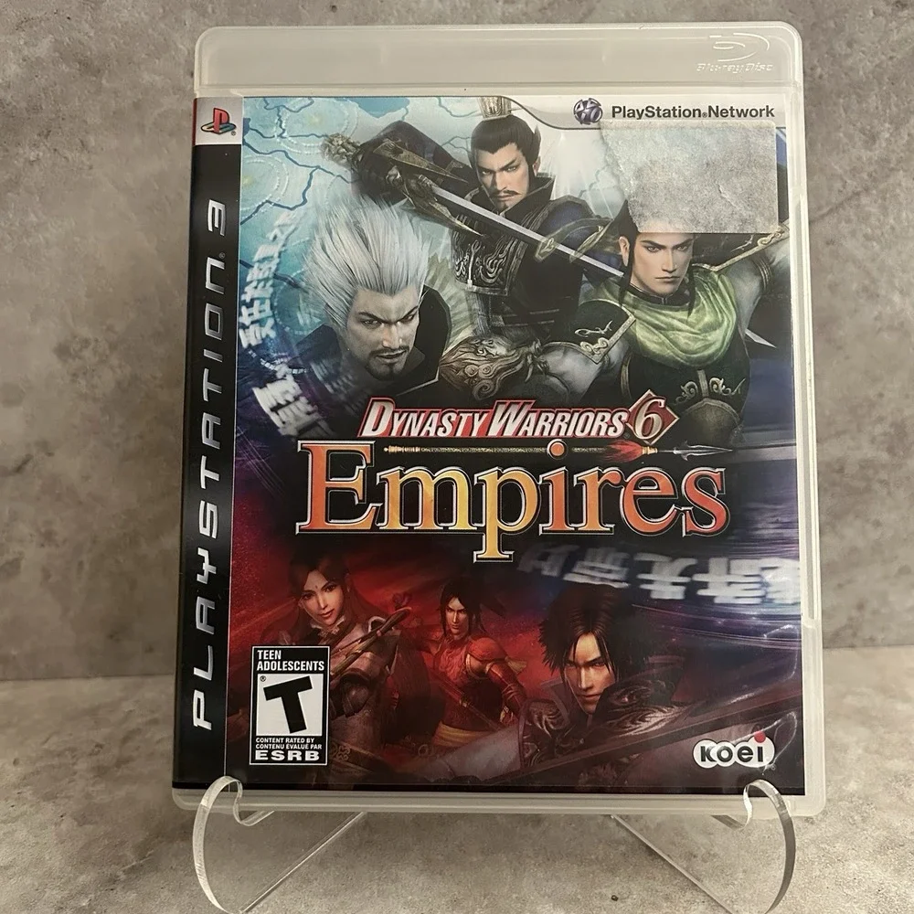 * Dynasty Warriors 6 Empires (Sony PlayStation 3 PS3) Complete CIB